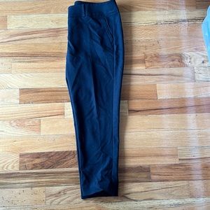 Loft Julie Skinny Black Slacks